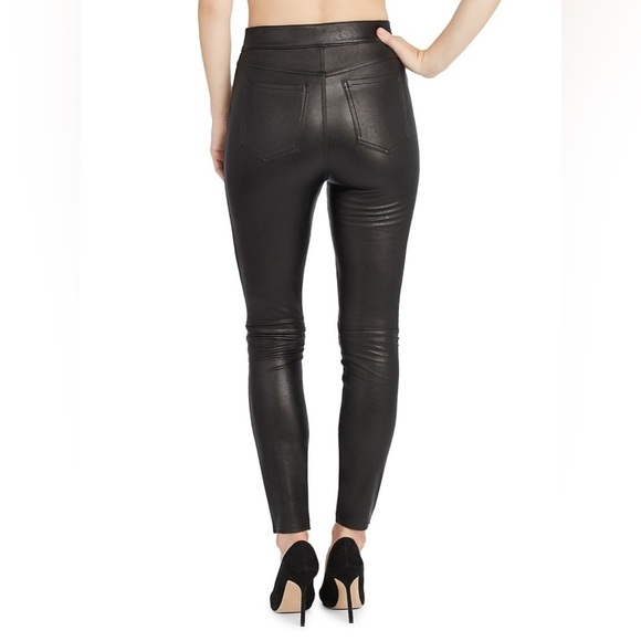 Spanx Leather-Like Skinny Ankle Pants Size XL NWT Brand New - Picture 2 of 10
